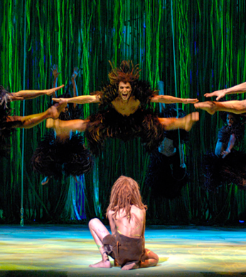 Tarzan Szenenbild, © Stage Entertainment, Morris Mac Matzen