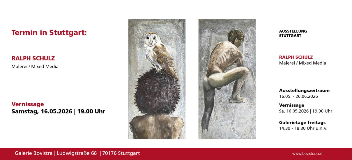 Ausstellung Ralph Schulz in Stuttgart, © Ralph Schulz | Galerie Bovistra Ausstellung Ralph Schulz in Stuttgart, © Ralph Schulz | Galerie Bovistra