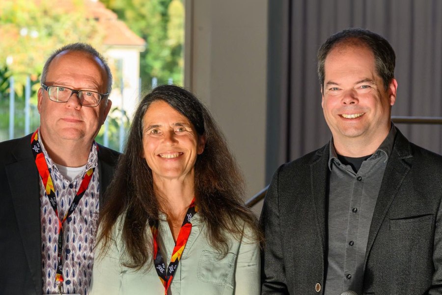 v.l. Rainer Kurlemann, Carina Frey und Alexander Mäder, © Foto: privat v.l. Rainer Kurlemann, Carina Frey und Alexander Mäder, © Foto: privat