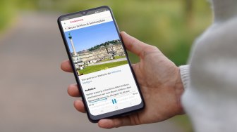 Stadtrundgang mit der Lauschtour-App, &copy; LAUSCHTOUR &ndash; Audioguides &amp; Apps