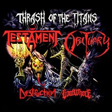 Testament & Obituary - Thrash Of The Titans Tour 2025, © links im Bild Testament & Obituary - Thrash Of The Titans Tour 2025, © links im Bild
