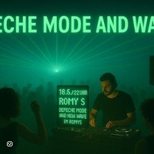 Depeche Mode und New Wave im Romy S, © links im Bild Depeche Mode und New Wave im Romy S, © links im Bild