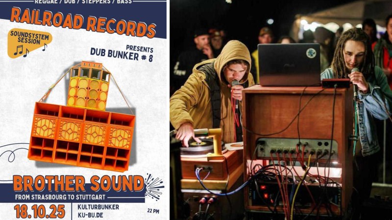 Railroad Records Dub Bunker #8, © Railroad Records, KuBu