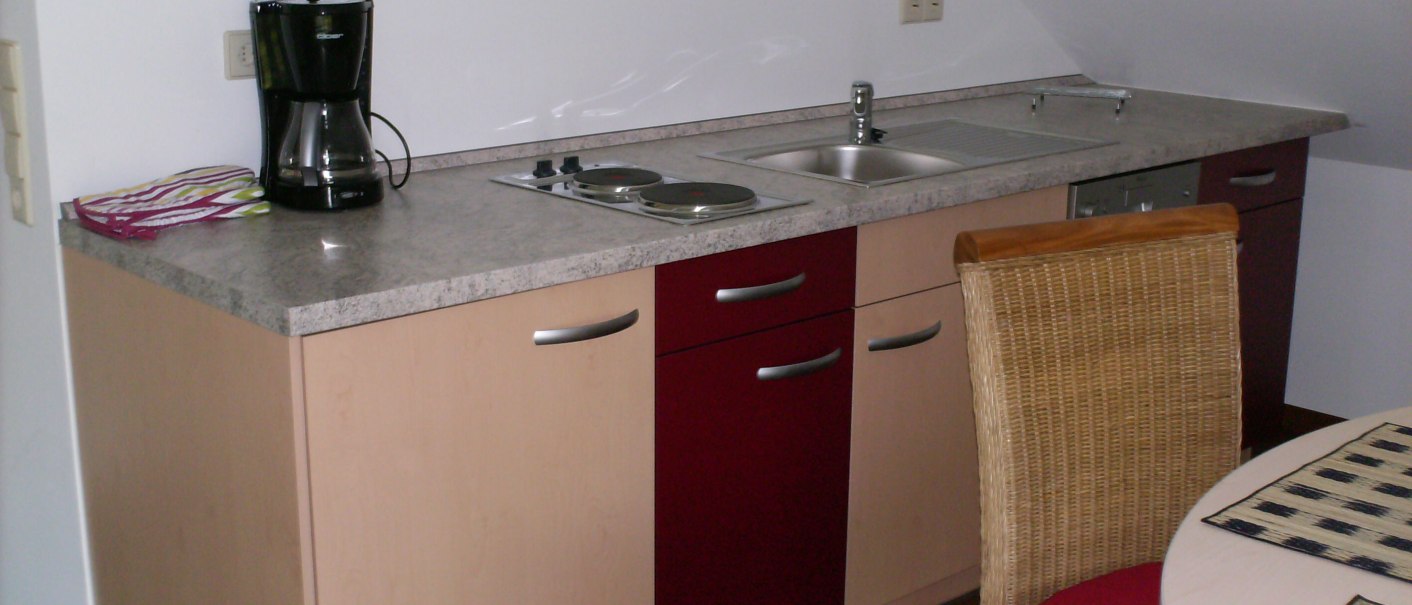 Ferienwohnung Küche, © Weinhof am Württemberg