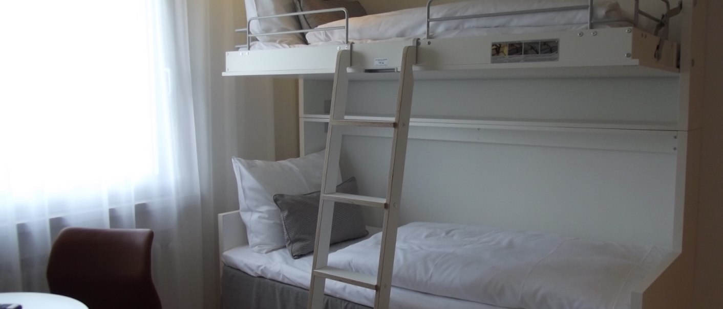 Longstay Room with fold-out bunk bed, © Hotel am Engelberg