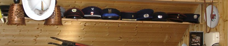 Exhibition at the Stuttgart-Untert&uuml;rkheim Fire Service Helmet Museum, &copy; Enslin