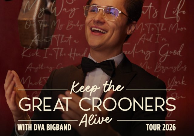 Poster für die Tour 2026 von Dennis van Aarssen mit der DVA Bigband. Termine in Frankfurt, Hamburg, Düsseldorf, München, Berlin und Stuttgart., © Music Circus Concertbüro GmbH &CoKG Poster für die Tour 2026 von Dennis van Aarssen mit der DVA Bigband. Termine in Frankfurt, Hamburg, Düsseldorf, München, Berlin und Stuttgart., © Music Circus Concertbüro GmbH &CoKG