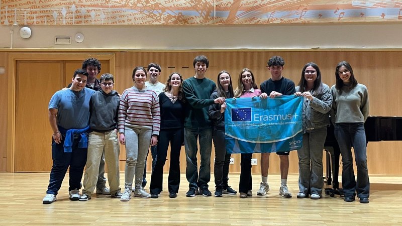 Eine Woche sind die Spanierinnen und Spanier in Stuttgart., &copy; Stuttgarter Musikschule