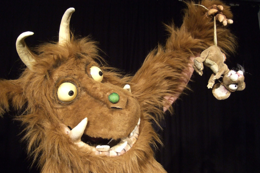 Der Gr&uuml;ffelo hat die Maus am Schwanz - ob das gut geht?, &copy; Marotte-Theater