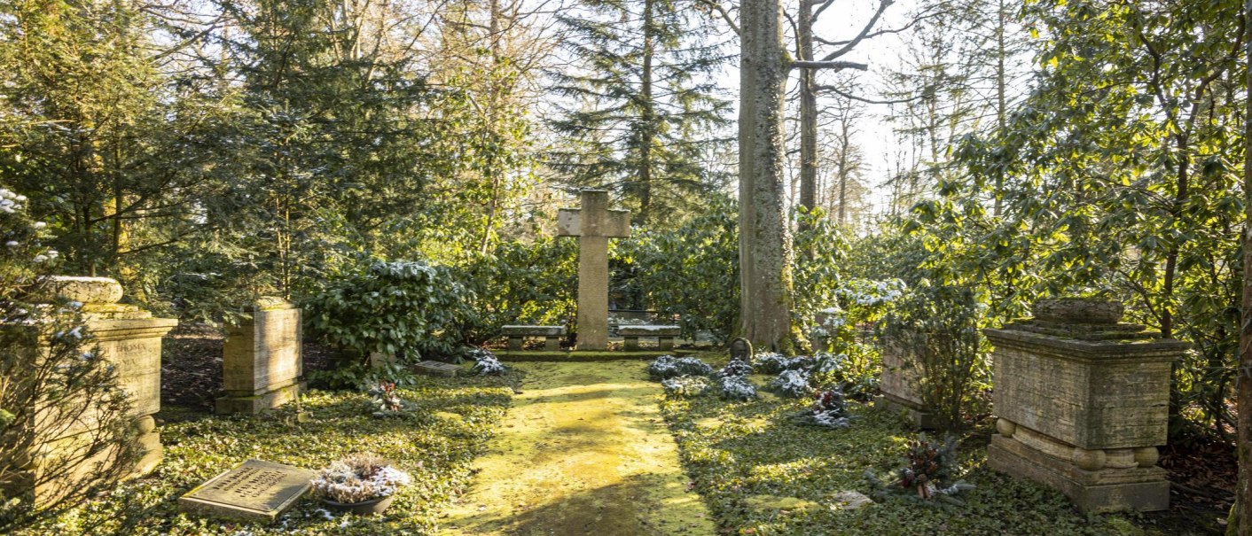 Dornhalden cemetery View of the greenery, © SMG Stuttgart Marketing GmbH - Sarah Schmid