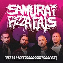 Samurai Pizza Cats - Press Start European Tour 2026, &copy; links im Bild