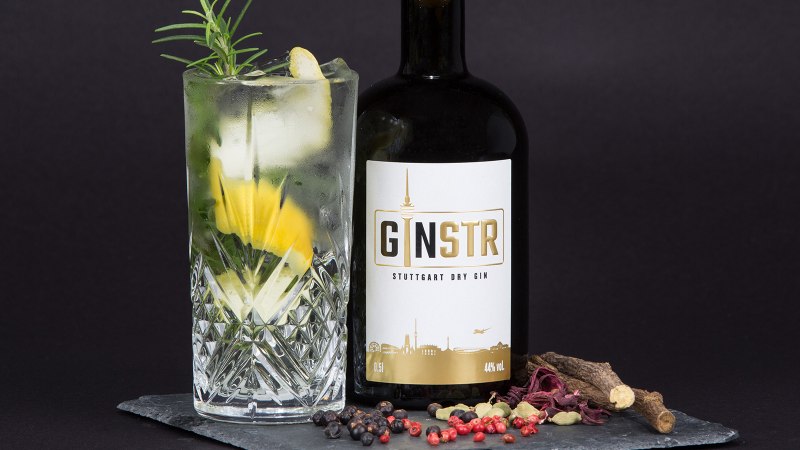 GINSTR &ndash; Stuttgart Dry Gin, &copy; Stuttgart Distillers GmbH