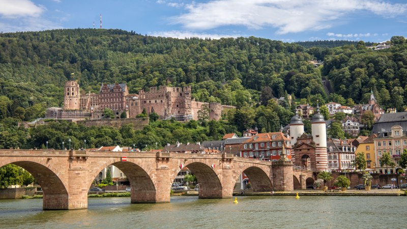 Heidelberg Schloss und Alte Brücke, © TMBW, Achim Mende