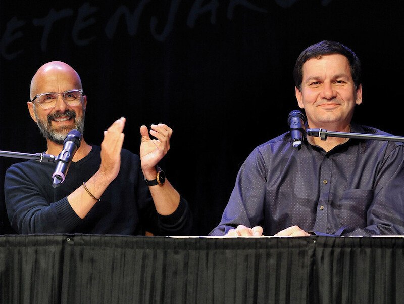 Christoph Maria Herbst & Moritz Netenjakob, &copy; Mitunskannman.Reden. GmbH & Co. KG