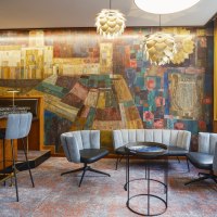 Lobby mit Wandbild, © Hotel Wartburg Lobby mit Wandbild, © Hotel Wartburg