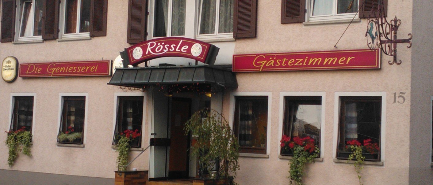 Gasthaus Rössle, Urbach, © Gasthaus Rössle