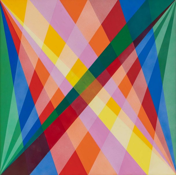 Anton Stankowski, SEL-Zeichen, 1958, Kunstmuseum Stuttgart, Schenkung der Stankowski-Stiftung, © Stankowski-Stiftung / Foto: Frank Kleinbach, Stuttgart