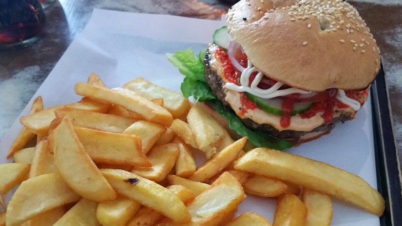 Burger at Triple B Burger at Triple B