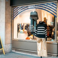 Fashion store 'Mademoiselle Y&eacute;y&eacute;' with window display and sign 'Fair Fashion is our love language'., &copy; SMG, Sarah Schmid
