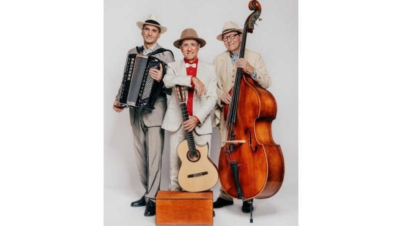 Les For me-dables mit F.Eisele, M.Delpy, P.Funk, &copy; Fotoatelier Ebinger