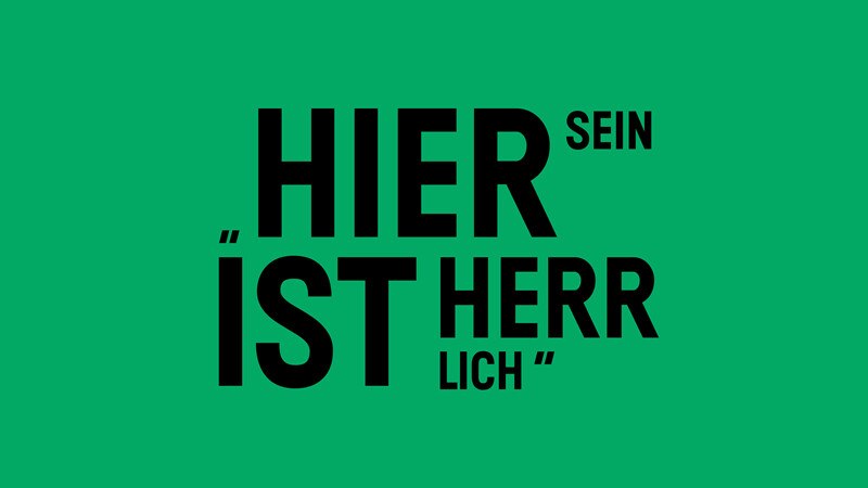&bdquo;Hiersein ist herrlich&ldquo;, &copy; W&uuml;rttembergische Staatstheater Stuttgart