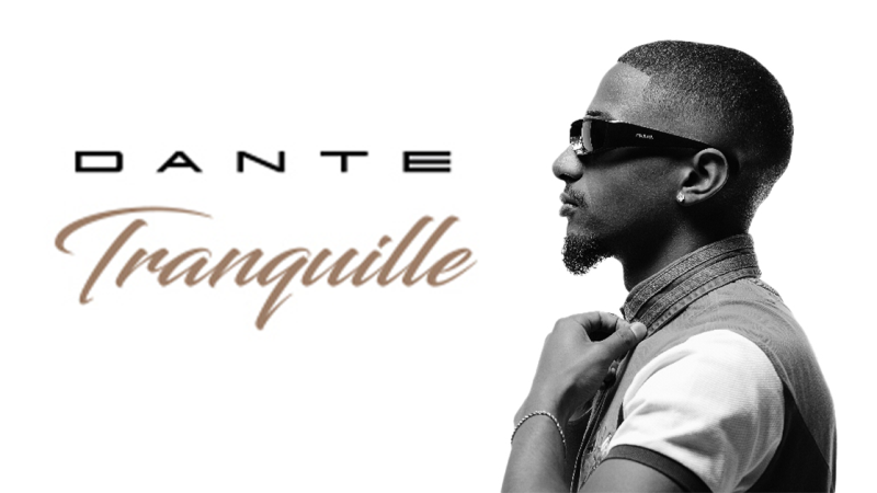 Ein Mann mit Sonnenbrille in einem stilvollen Profilbild. Der Text "Dante Tranquille" ist links neben ihm zu sehen., &copy; links im Bild