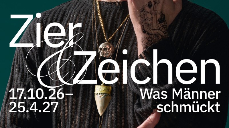 Zier & Zeichen Plakat, &copy; Landesmuseum Stuttgart