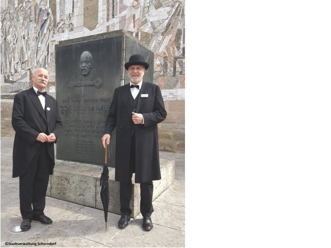 Gottlieb Daimler und seine Heimatstadt, © Eigenbetrieb Tourismus und Citymanagement Schorndorf