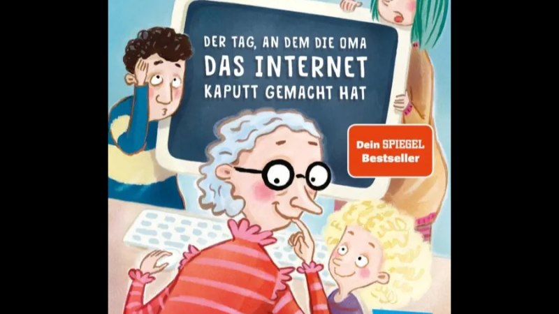 Der Tag, an dem Oma das Internet kaputt gemacht hat, © Foto: Carlsen Verlag Der Tag, an dem Oma das Internet kaputt gemacht hat, © Foto: Carlsen Verlag