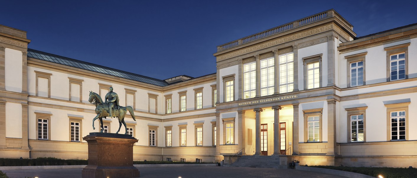 Out and about in the south at night., © STAATSGALERIE STUTTGART Out and about in the south at night., © STAATSGALERIE STUTTGART
