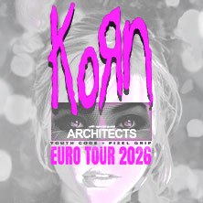 koRn - EURO TOUR 2026, © links im Bild koRn - EURO TOUR 2026, © links im Bild