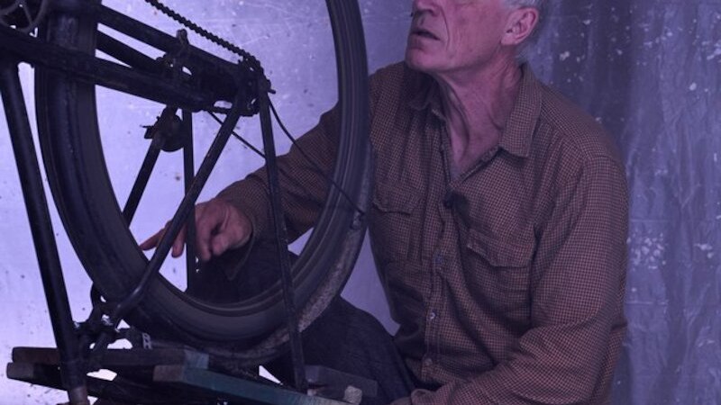 Gustav Mesmer - A flying bike builder and his life., &copy; Theaterhaus Stuttgart e.V.