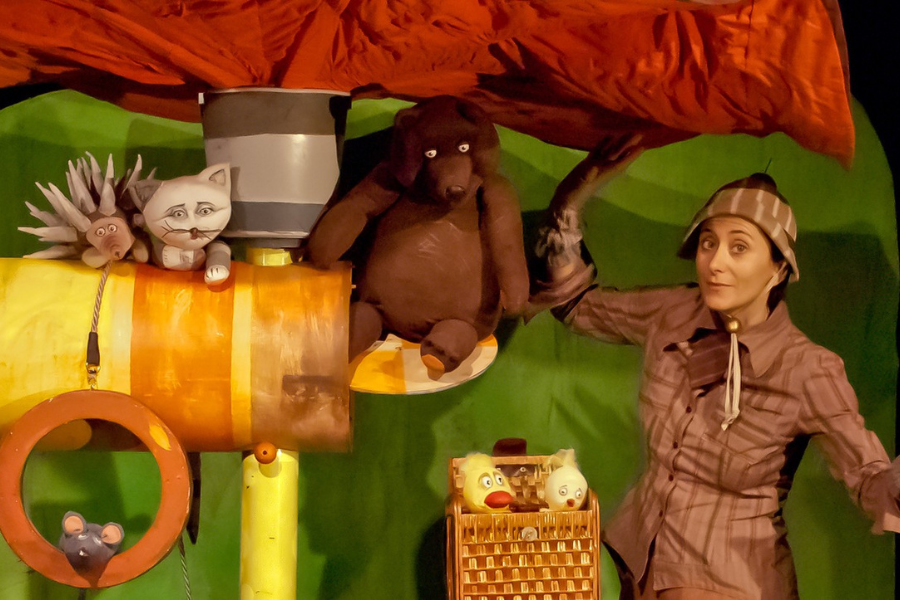 Pieps, quak, miau &ndash; tierischer Spa&szlig; auf der B&uuml;hne!, &copy; Figurentheater Weidringer