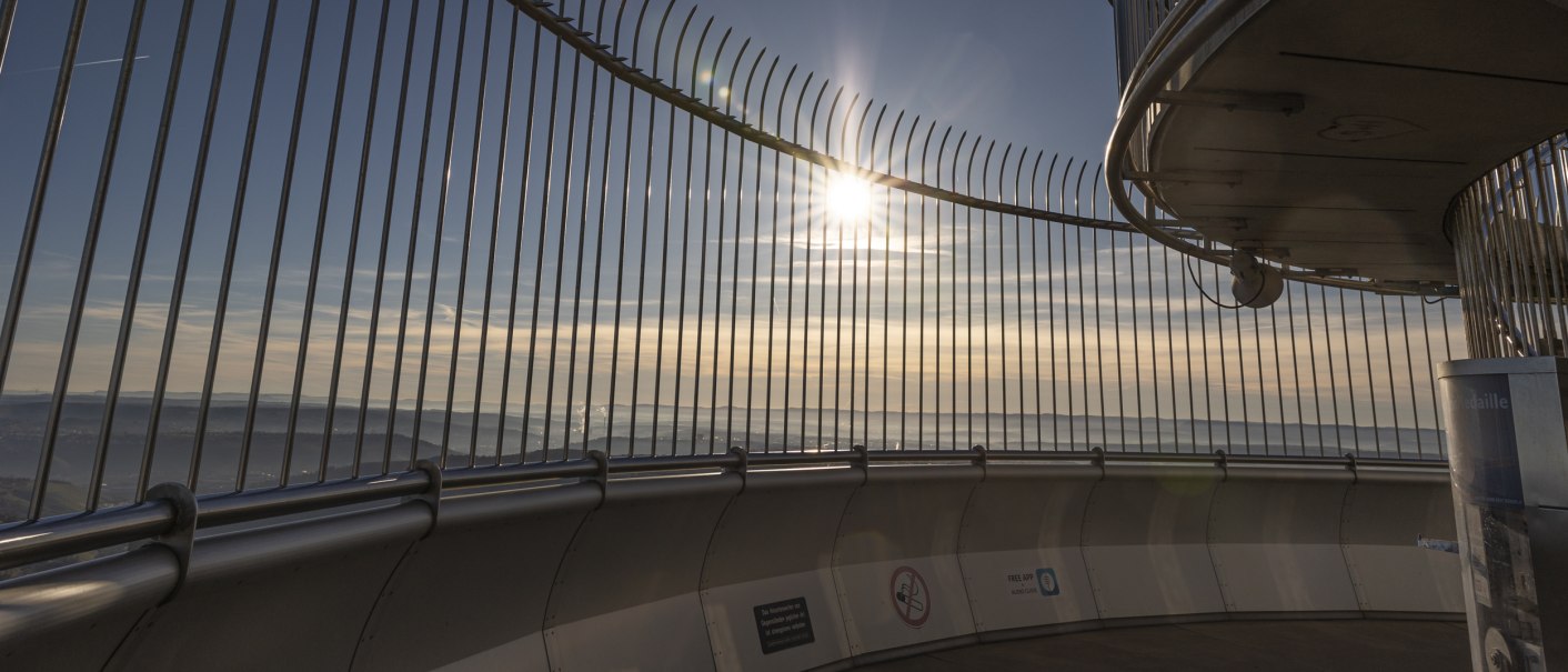 Viewing platform of the Stuttgart television tower., &copy; Stuttgart Marketing GmbH, Sarah Schmid