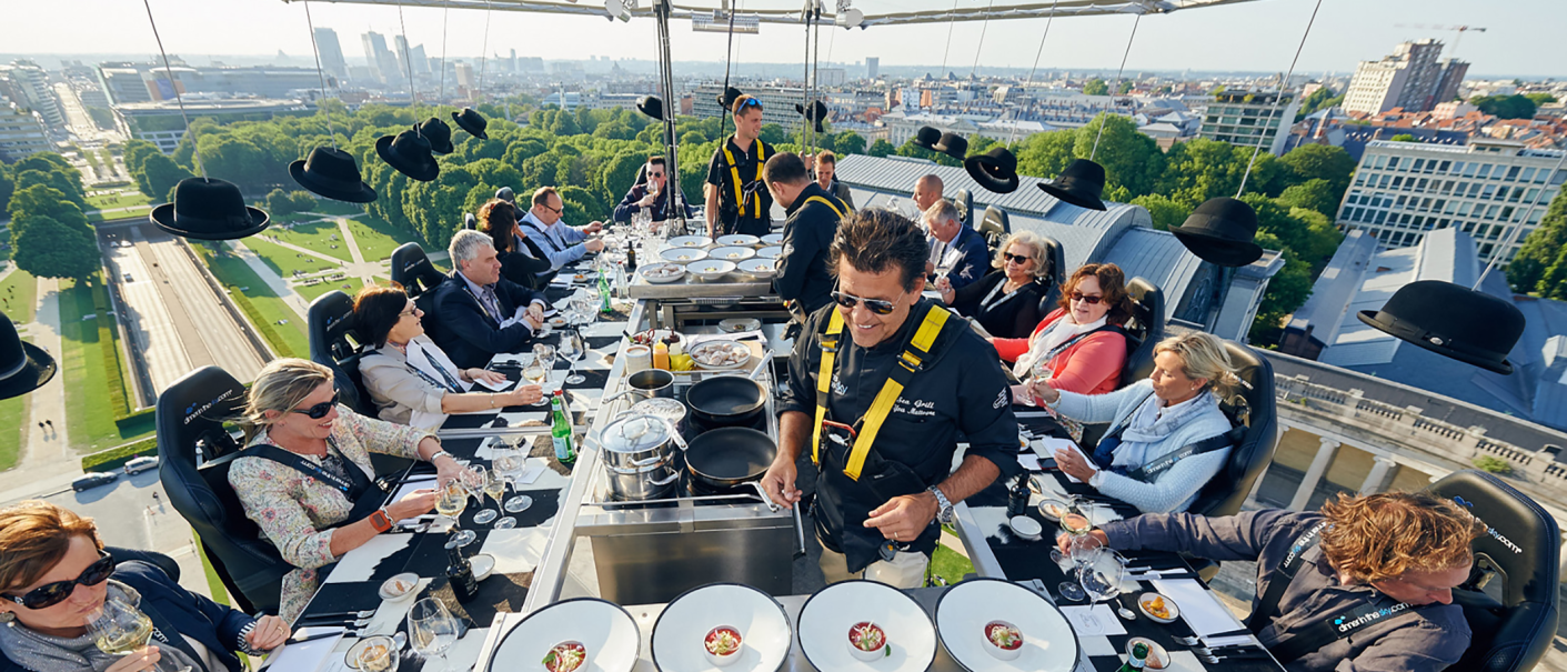 Dinner in the Sky, © SevenOh Business