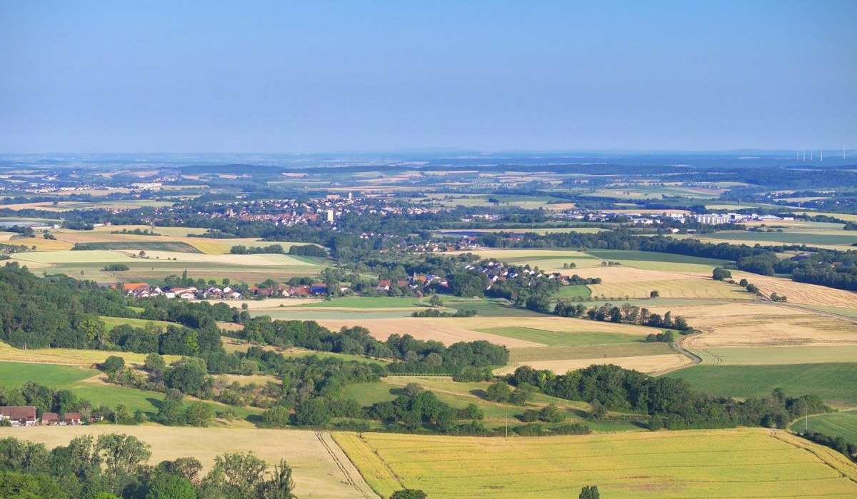 View of the Hohenlohe plain, © Touristikgemeinschaft Hohenlohe e. V. | Andi Schmid View of the Hohenlohe plain, © Touristikgemeinschaft Hohenlohe e. V. | Andi Schmid