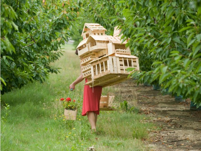 Gabriela Oberkofler, Buggelkraxen (Detail), 2010, &copy; Gabriela Oberkofler