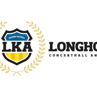 Logo des LKA Longhorn zum 41-j&auml;hrigen Jubil&auml;um. Es zeigt ein Schild mit der Aufschrift 'LKA Sound Patrol' und Lorbeerkr&auml;nzen., &copy; Lka-Longhorn GmbH