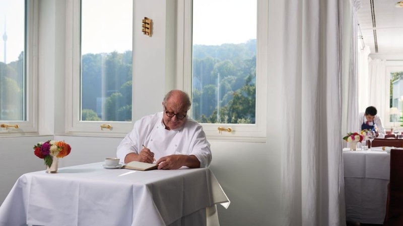 Sternekoch Vincent Klink in seinem Restaurant Wielandshöhe, © Stuttgart-Marketing GmbH 