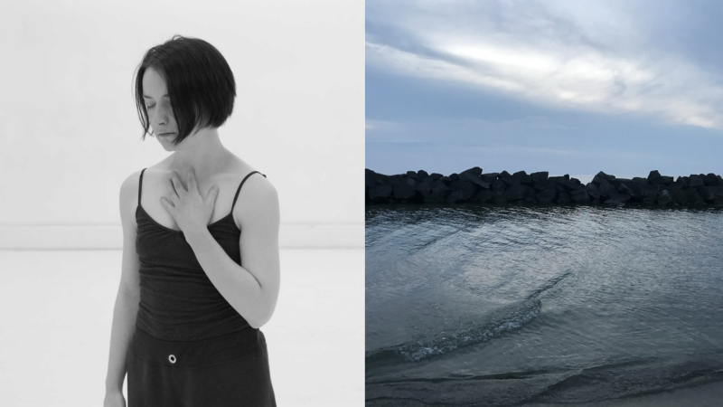 Resonating Silence von und mit Eva Baumann, &copy; Caroline Grijsen/Eva Baumann