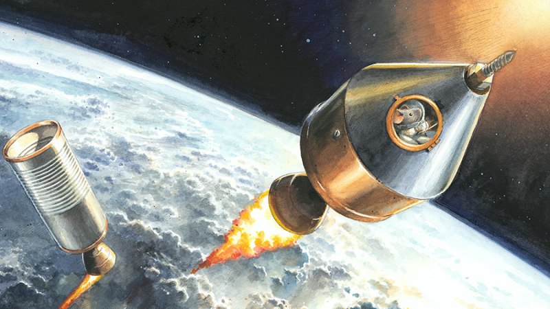 Armstrong -Die abenteuerliche Reise einer Maus zum Mond, © Planetarium Stuttgart Armstrong -Die abenteuerliche Reise einer Maus zum Mond, © Planetarium Stuttgart