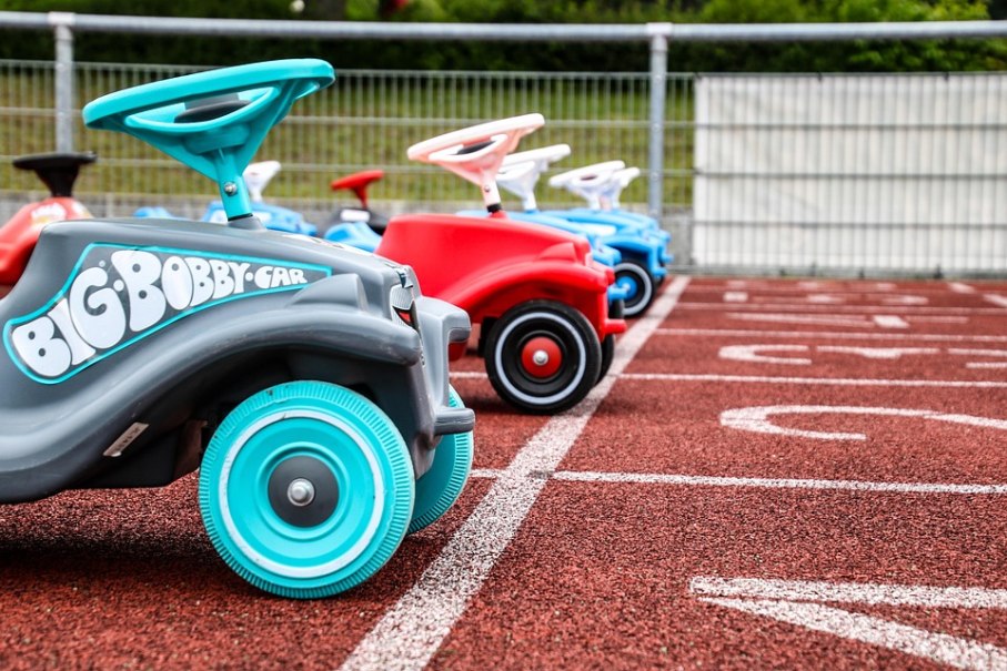 Bobbycar-Rennen, © Pixabay