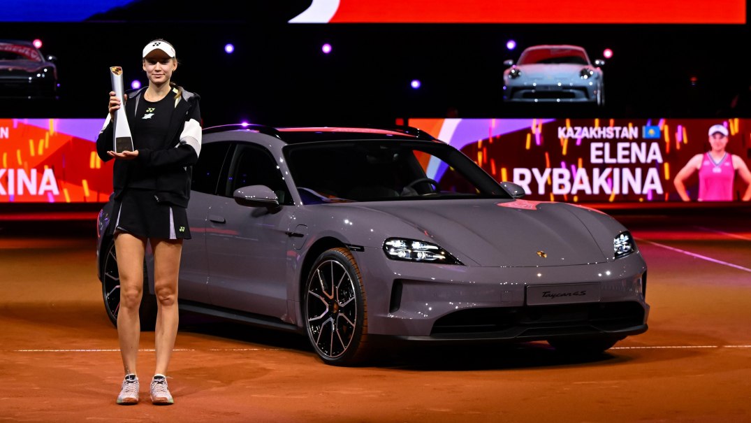 Elena Rybakina, © Porsche AG Elena Rybakina, © Porsche AG