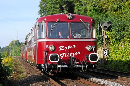Schienenbus Roter Flitzer, © Gerhard Huck