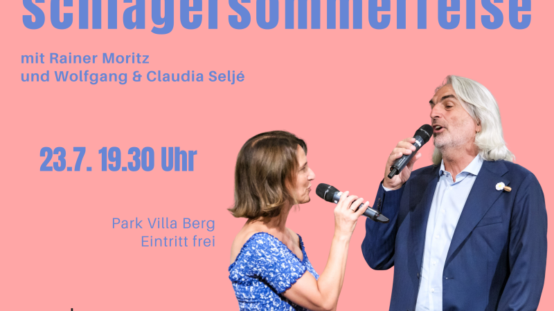 Claudia & Wolfgang Selj&eacute; und Reiner Moritz singen und kommentieren Texte, &copy; Literaturhaus