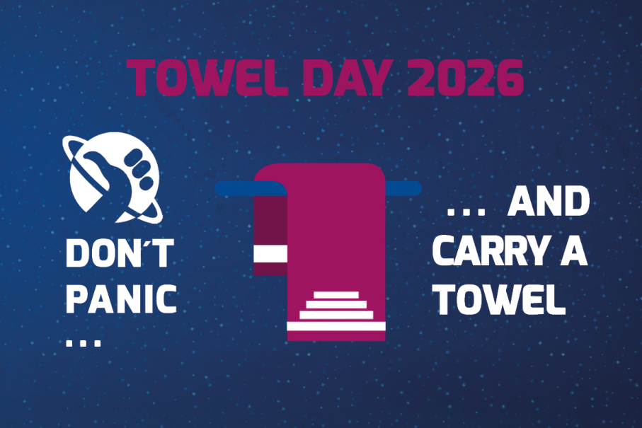 Towel Day 2026, &copy; Planetarium Stuttgart