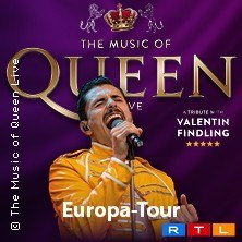 The Music Of Queen Live - Mit Valentin Findling - Europa-Tour 2027, &copy; links im Bild