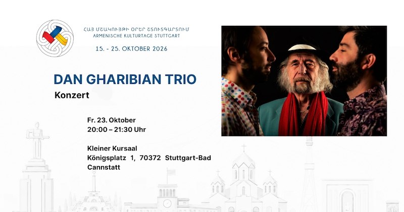 Lieder zwischen Armenien, dem Balkan und Paris, © AKTS2026, Dan Gharibian Lieder zwischen Armenien, dem Balkan und Paris, © AKTS2026, Dan Gharibian