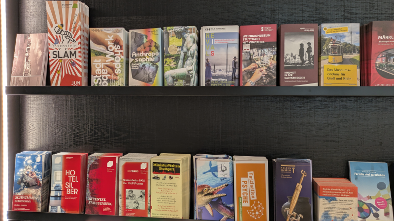 Tourist-Information Prospekte, © Stuttgart-Marketing GmbH
