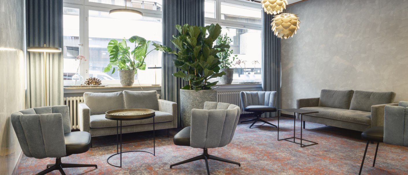 Lobby mit Sitzgruppe, &copy; Hotel Wartburg